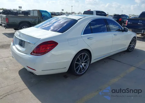 2015 Mercedes-Benz S 550 from USA, damaged, VIN WDDUG8CB1FA139152